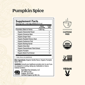 Yogi Tea - Fall Spice Variety Sampler Pack - 16 Tea Bags Per Pack (4 Pack) - Limited Edition Tea Sampler - Herbal Caffeine-Free Teas - Includes 2 Spiced Apple Chamomile & 2 Pumpkin Spice