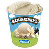 Ben & Jerrys Vanilla Ice Cream Pint Non-GMO 16 oz