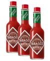 Tabasco Brand, Hot Pepper Sauce, Buffalo Wing Style, 5oz Bottle (Pack of 3)
