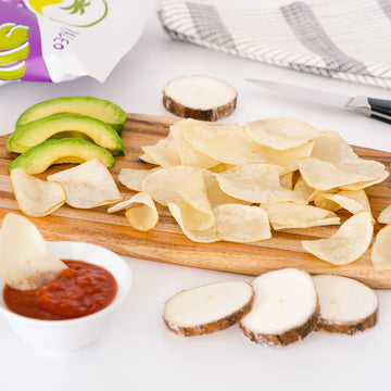 Artisan Tropic Cassava Strips - Vegan, Paleo, Gluten Free Chips - Non-Gmo Healthy Snack Potato Chip Alternative For Lunches, Dip