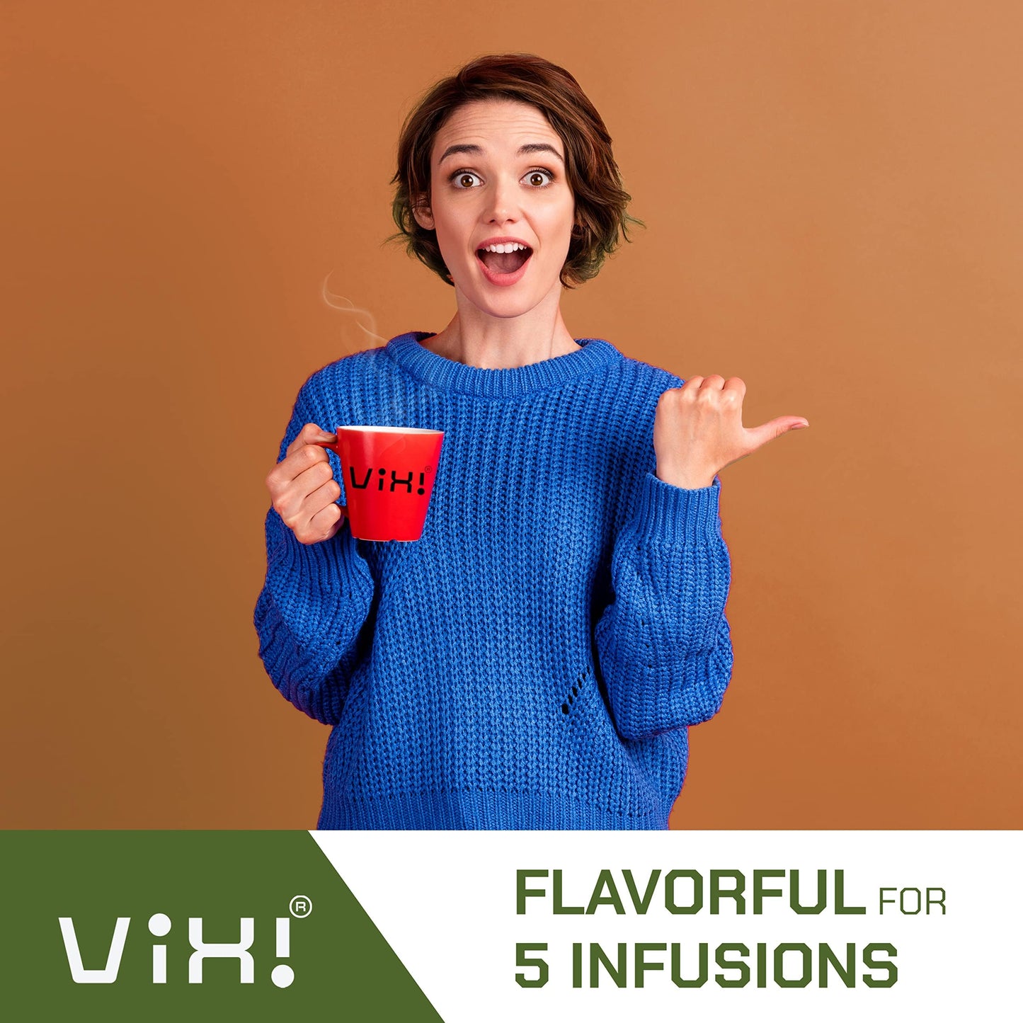 Vixi Jasmine Green Tea Loose Leaves, 16 Oz, Jazmine Flavored, Unsweetened, Caffeinated, 100% Natural From Ancient Leaf Tea Tree,