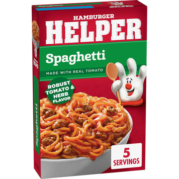 Betty Crocker, Hamburger Helper, Spaghetti, 6.6oz Box (Pack of 6)