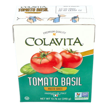 Col Tomato Basil Pasta Sauce 16X13.76Oz Recart