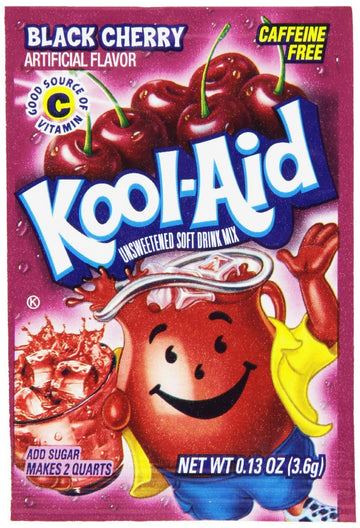 Kool-Aid Drink Mix - 8 Packets (Black Cherry)