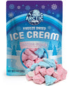 Arctic Farms Freeze Dried Ice Cream That Does Not Melt (Cotton Candy - Pink And Blue)