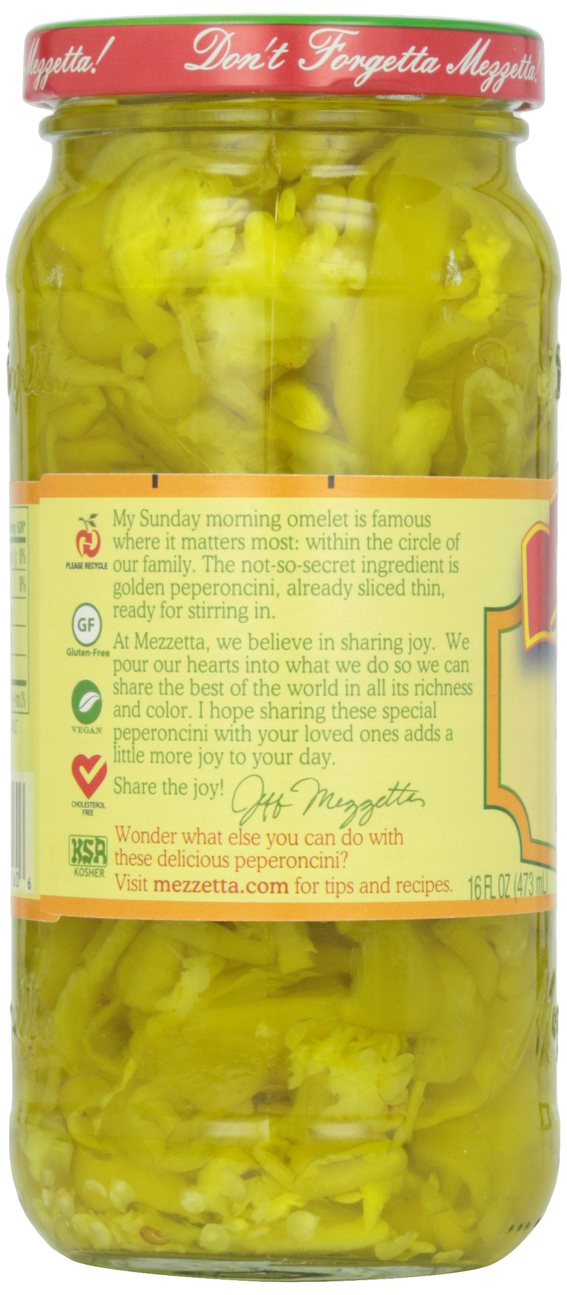 Mezzetta Pepperoncini Gldn Slc