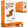 Homefree Mini Ginger Snap Cookies, Gluten Free, Nut Free, Vegan, School Safe And Allergy Friendly Snack, 5 Oz. (Pack Of 6)