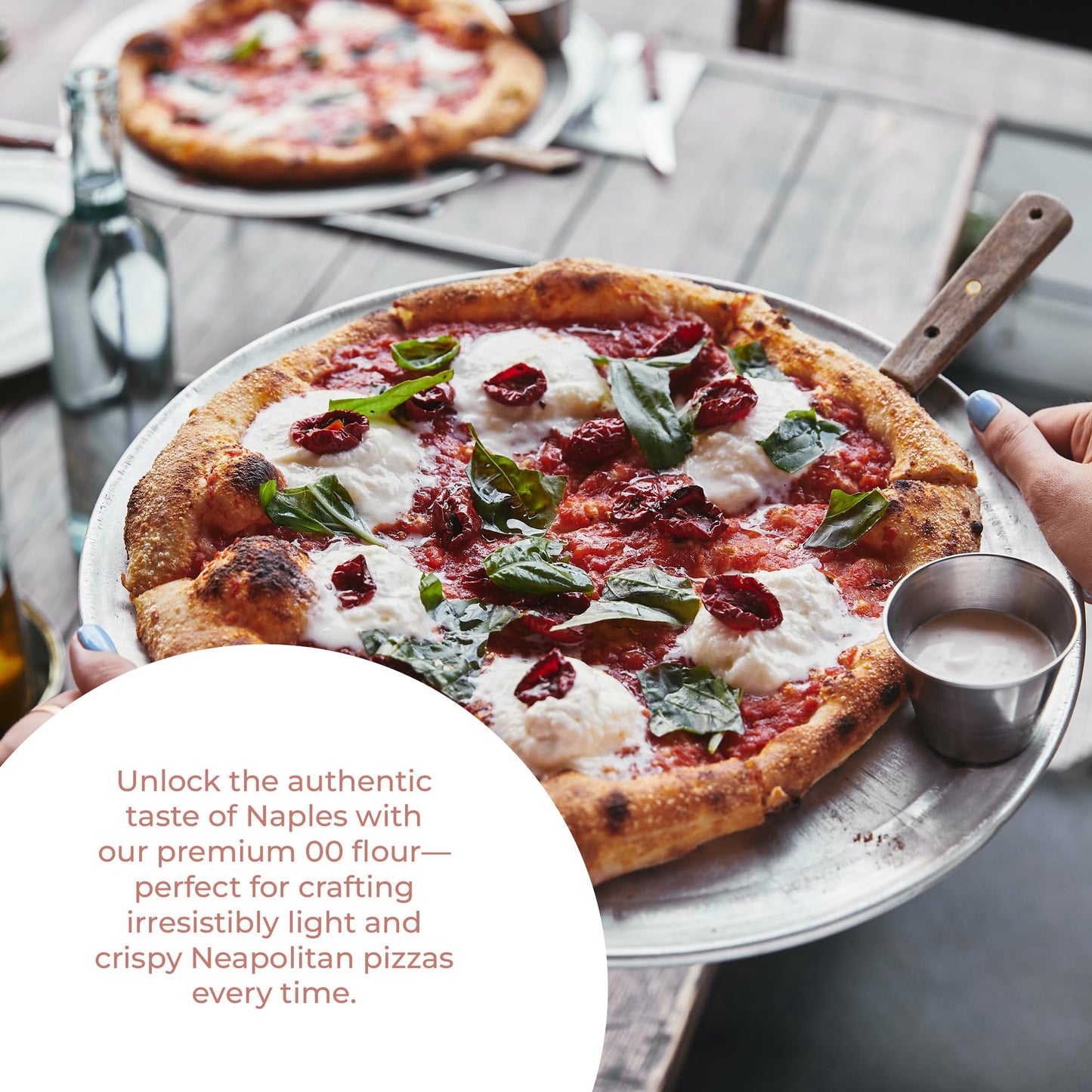 Antimo Caputo Chefs Flour 2.2 LB (Case of 10) - Italian Double Zero 00 - Soft Wheat for Pizza Dough, Bread, & Pasta