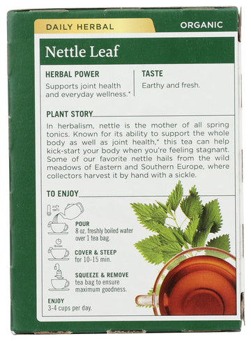 Traditional Medicinals, Organic Nettle Leaf 1.13 Oz (16 Bags)