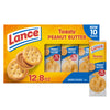 Lance Sandwich Crackers, Toasty Peanut Butter, 10 Individually Wrapped Packs, 6 Sandwiches Each