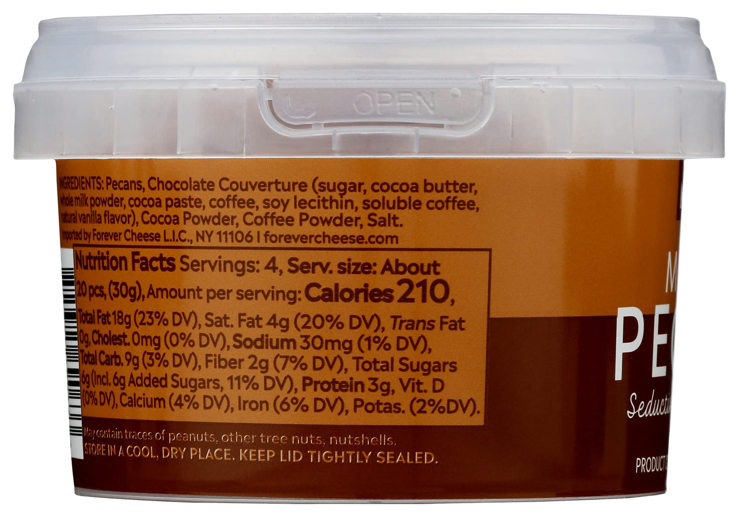 Mitica Moka Pecans, 4.41 OZ