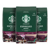 Starbucks Ground Coffee, Dark Roast Coffee, Espresso Roast, 100% Arabica, 3 Bags (18 Oz Each)