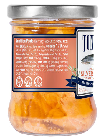 Silver Salmon Group (1, Olive Oil)