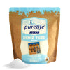 Purelife Iodized Organic Sea Salt Fine Ground - Unrefined Kosher Sea Salt for Cooking & Baking | Aegean Harvested Gluten-Free Ideal for Paleo Keto Vegan Diets - 1.76 lbs