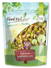 Food to Live California Pistachio Halves, Raw Unsalted Nuts, 4 Pound Bulk Pack
