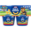 Kraft Easy Microwavable Macaroni And Cheese Cups With Nickelodeon Paw Patrol Pasta Shapes (4 Ct Pack, 1.9 Oz Cups)