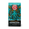 Fire Department Coffee - Gives Back To Firefighters - Bold & Smooth Shellback Espresso Ground Coffee - Roasted In The Usa - Hand