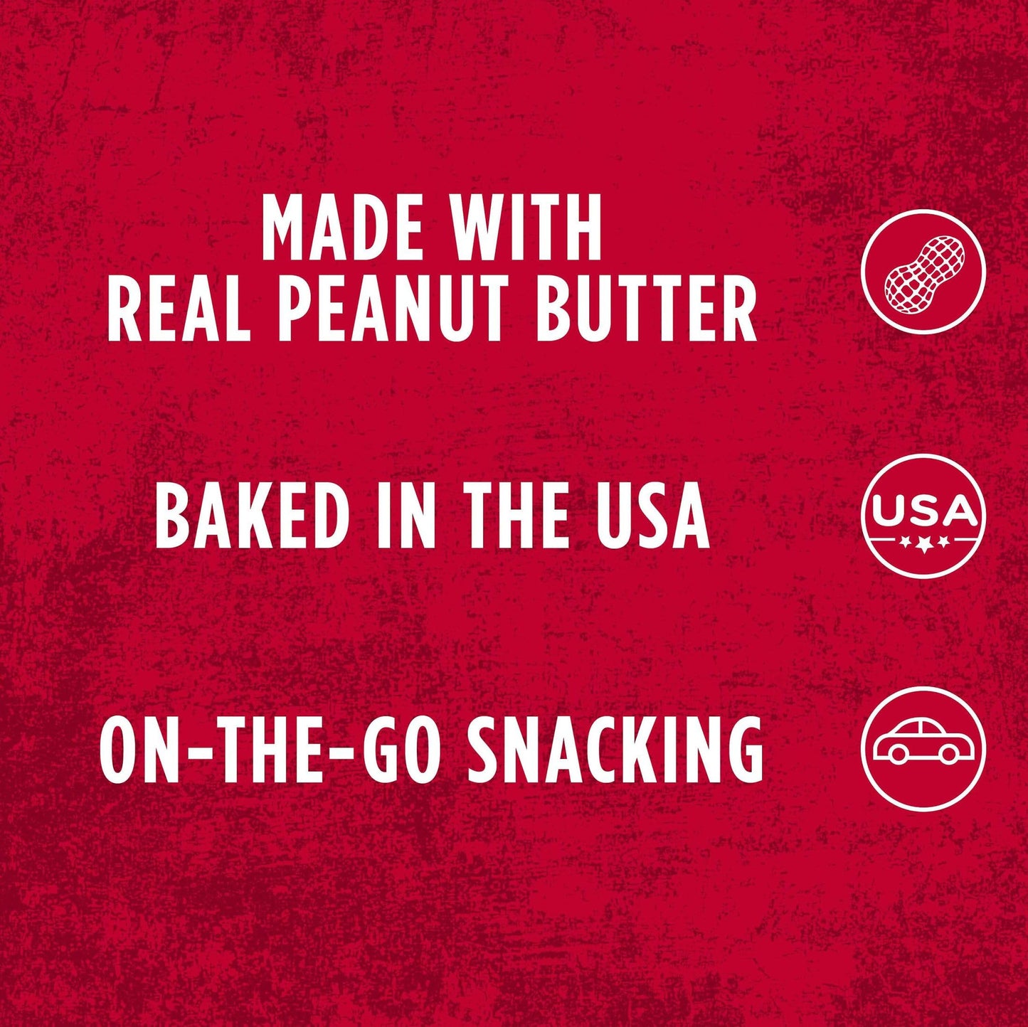 Austin ers Sandwich ers, Peanut Butter on Cheese, 1.38 oz (Pack of 12)