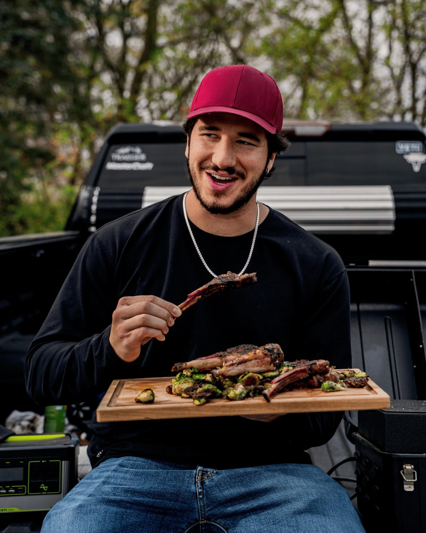 Cuso Cuts Roasted Garlic & Onion BBQ Seasoning Rub - All Natural Ingredients - 5 Ounce Pack