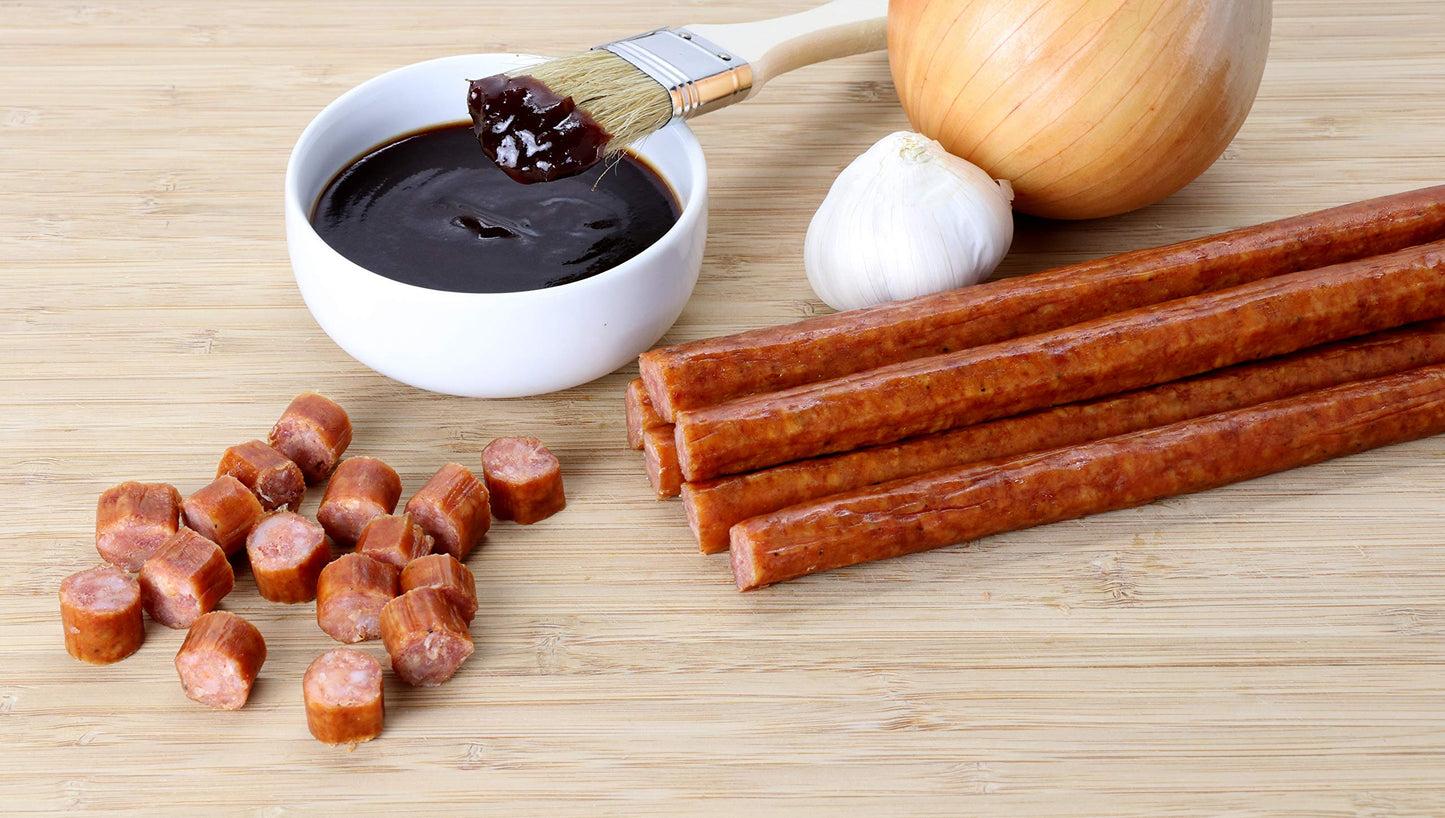 Wenzels Farm Zesty Honey BBQ Sticks, High Protein, Gluten Free, 32 Count