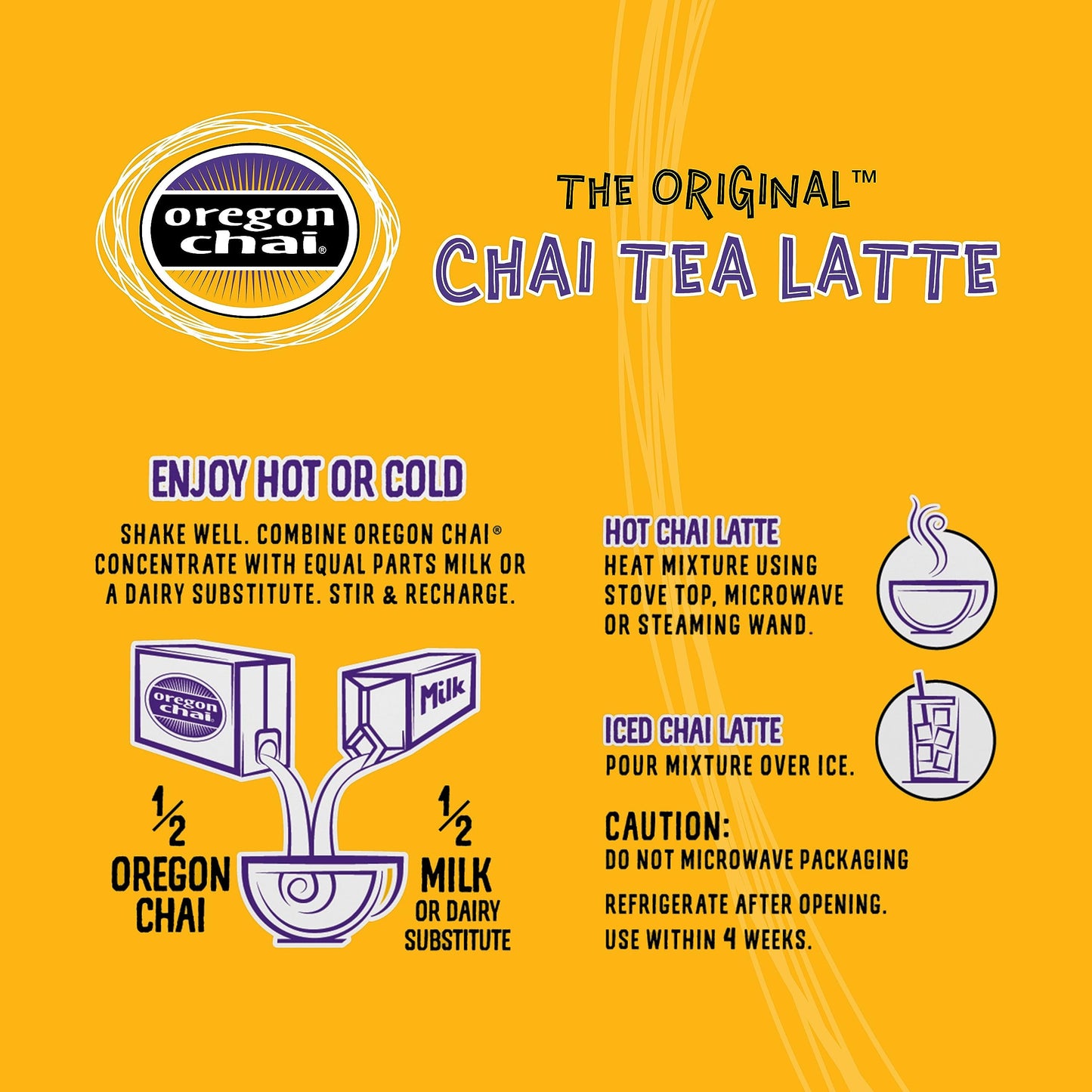 Oregon Chai Original Chai Concentrate, 32 Fluid Ounce (Pack Of 1)