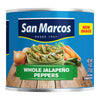 San Marcos Whole Jalapeno Peppers, 26 Ounce