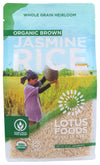 Lotus Foods Organic Brown Jasmine Rice, 30 Oz