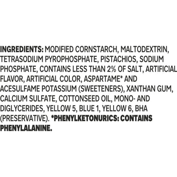 Jell-O Pistachio Zero Sugar Instant Reduced Calorie Pudding & Pie Filling Mix, 1 oz Box