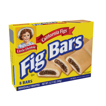 Little Debbie Snacks Fig Bars, 8-Count Box (Pack of 6)