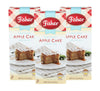 Fisher Northwest Apple Cake Mix, 16.5 Oz (Pack Of 3)