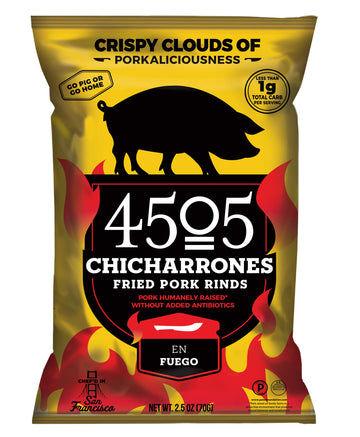 4505 Chicharrones Fuego ( 12 X 2.5 Oz )