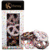 KREMERY Creamy Chocolate Cravings - Fathers Day, Chocolate Covered Pretzel Twists Gift Basket, in Confetti Tower (12 Pretzels, A
