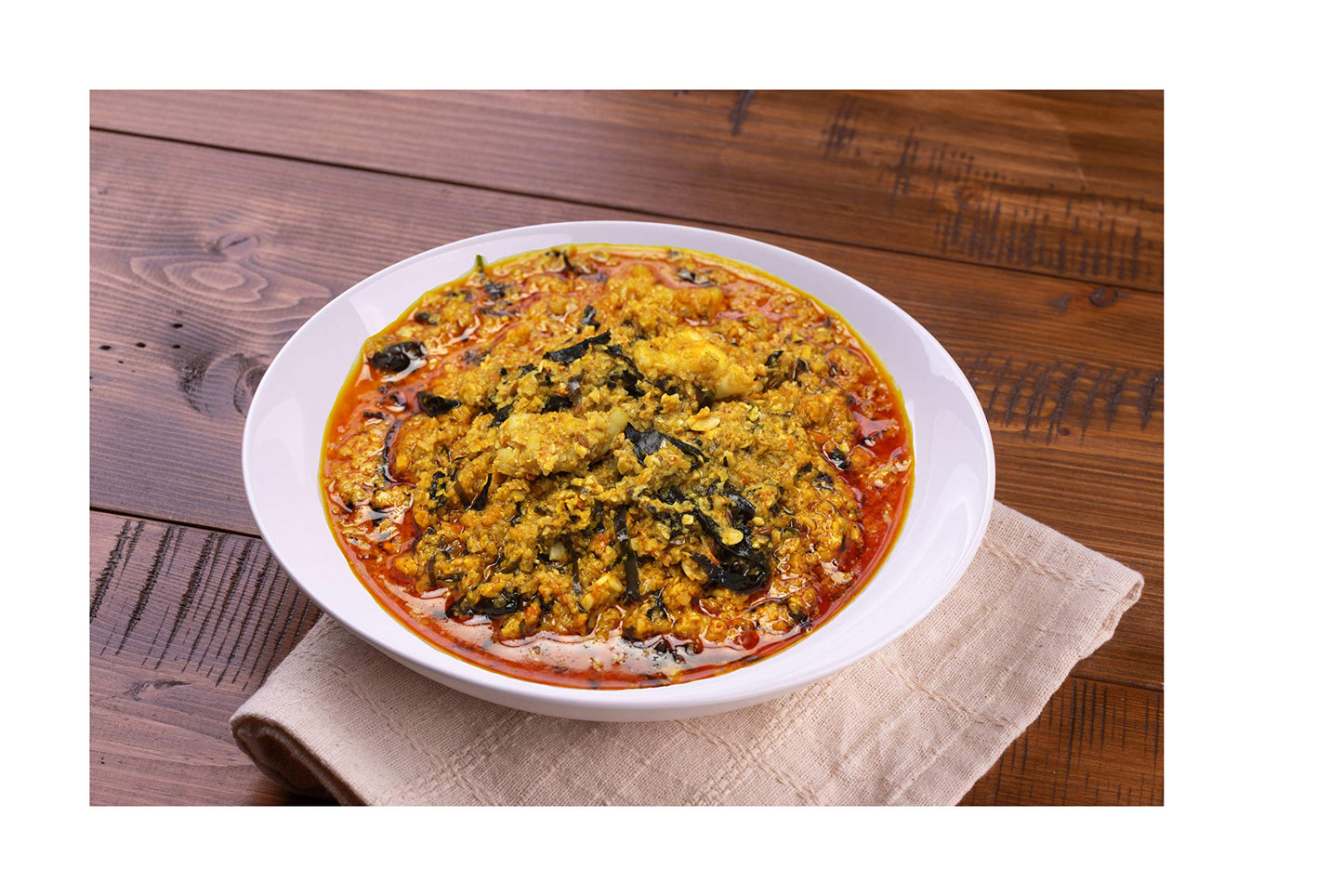 Albasa Egusi Soup Mix, Authentic Seasoned Ingredients, 12.7oz, No Fillers, No Preservatives