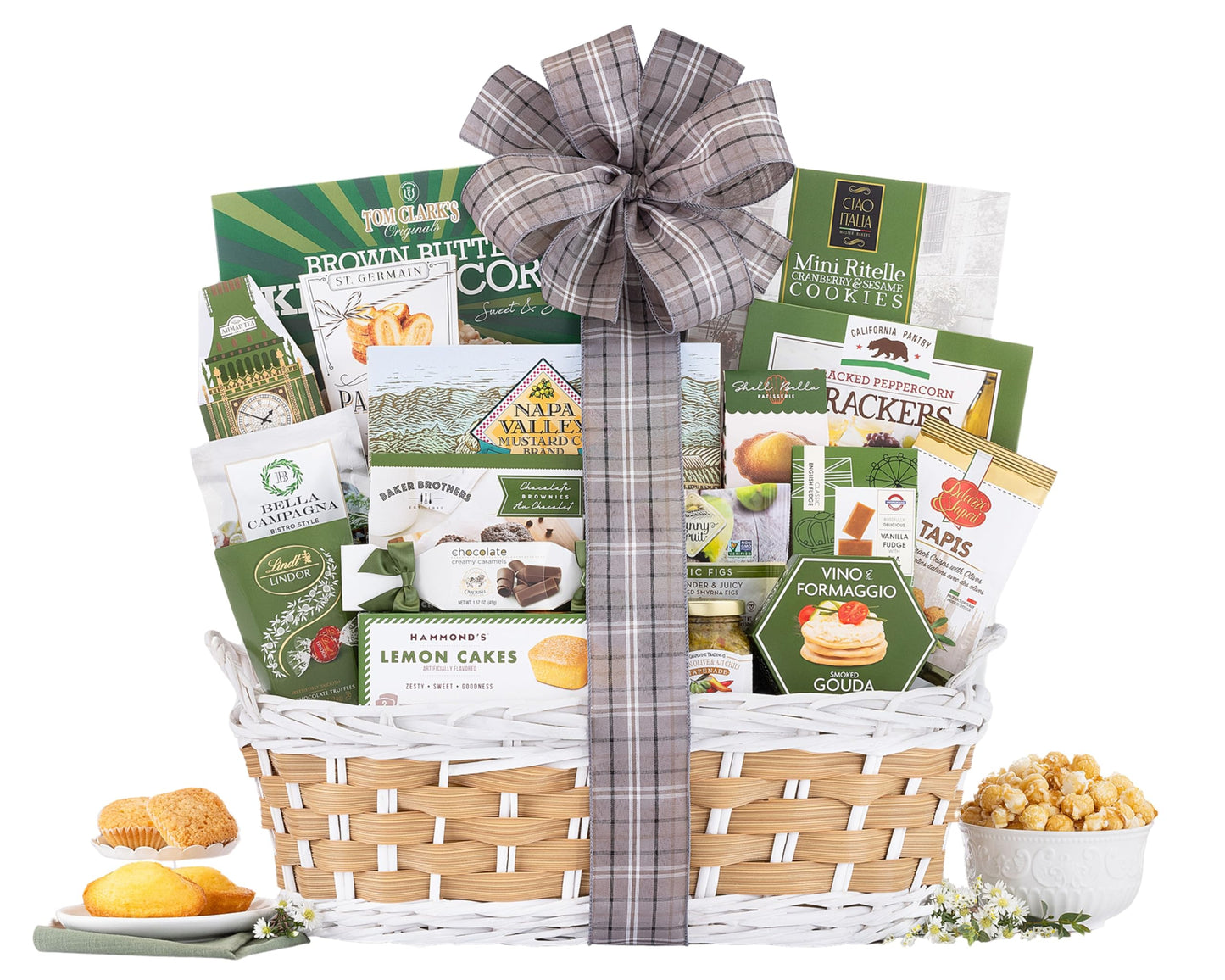 Wine Country Gift Baskets Sympathy Gift Basket - 10 Piece Assortment, Bereavement, Condolences, Remembrance, Model 606