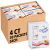 Crystal Light Sugar-Free Fruit Punch On-The-Go Powdered Drink Mix 120 Count, 30 Count (Pack Of 4)