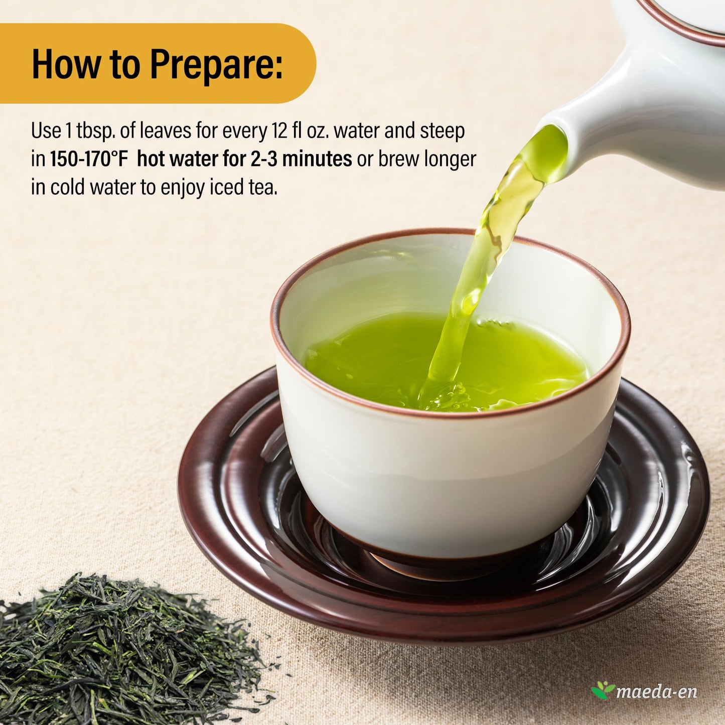 Maeda-En Re-Q Gyokuro Loose Leaf Green Tea 56 Gram Japanese Origin Hot Or Iced Drink With Pleasant Aroma 08101 1Pk