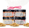 Nutty Novelties Sweet Sampler Peanut Butter Gift Pack - Honey Roasted, Butterscotch, Cinnamon & Chocolate - Crunchy & Healthy Pe