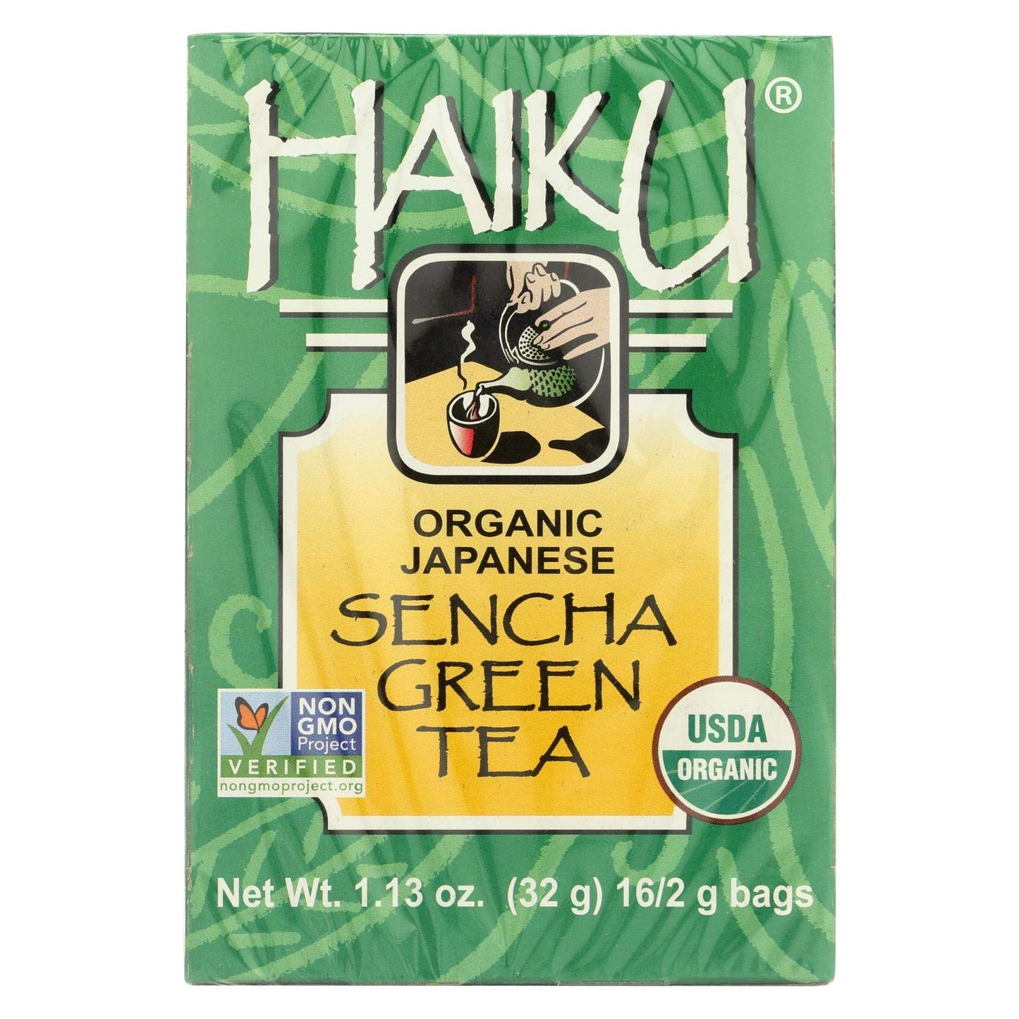 Haiku Tea Sencha Green Tea (3X16 Bag)