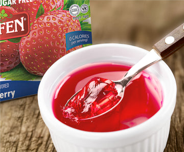 Gefen Sugar Free Strawberry Flavored Jello .35Oz (3 Pack) | Fish Free & Meat Free, Vegan Friendly, Easy To Prepare, Kosher For P