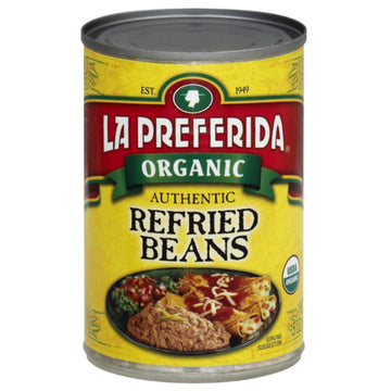 La Preferida Organic Refried Beans, 15 Ounce (Pack Of 3)