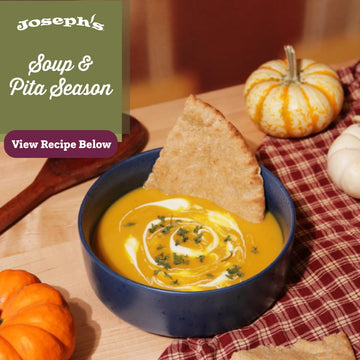 Joseph'S Combo Value Pack, Flax, Oat Bran & Whole Wheat, Low Carb Pita Bread, Lavash Bread, And Mini Pita, Fresh Baked (1 Pack E