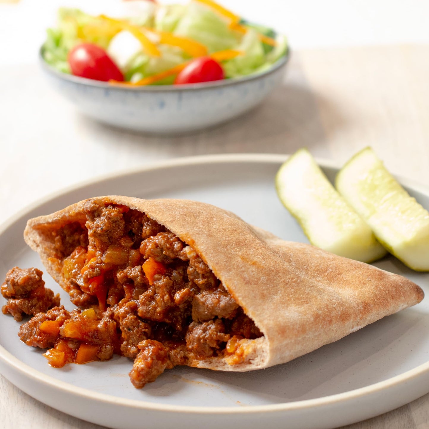 Toufayan Original Smart Pockets Pita Bread | Low Sodium, Low Calorie, Vegan, Kosher (Pack Of 3)