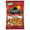 on the Border, Tortilla Chips Salsa Flavored, 9.5 Ounce