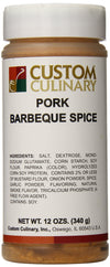 Custom Culinary Pork Barbeque Spice, 12 Ounce