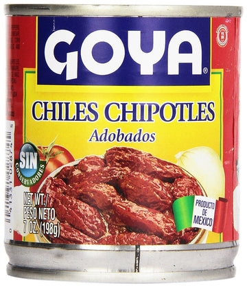 Goya Foods Chipotle Peppers In Adobo Sauce, 7 Ounce (Pack Of 12)