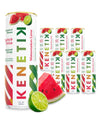 NEW! KENETIK Nootropic Ketone Drink Ketones for Energy & Focus Caffeine & Sugar Free High Performance D-BHB Ketone Mix Fuel w/Zero Crash or Jitters Ready to Drink - Watermelon Lime 6 Pk