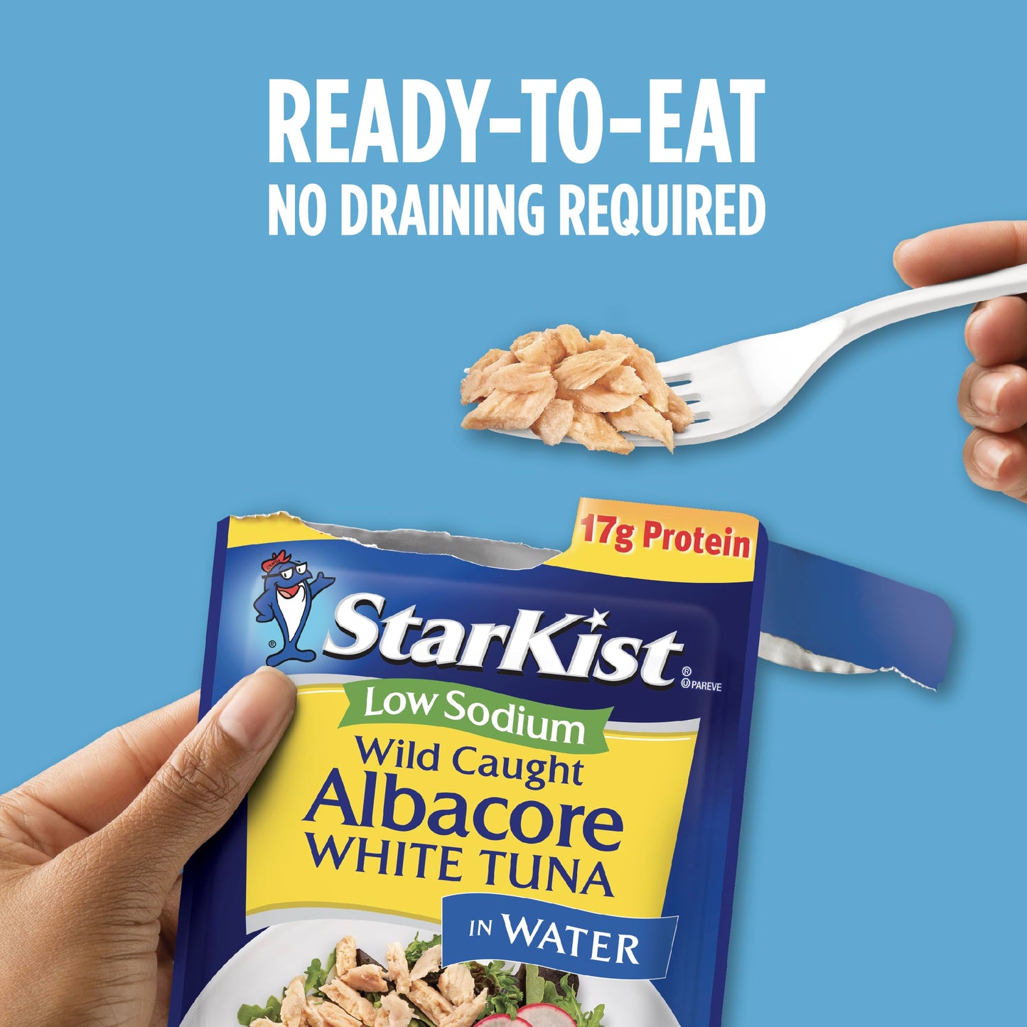 StarKist Low Sodium Albacore Tuna in Water, 2.6 Oz, Pack of 24