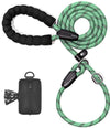 Iyoshop 6 Ft Durable Slip Lead Dog Leash With Zipper Pouch, Padded Handle And Highly Reflective Threads, Dog Training Leash, (Me