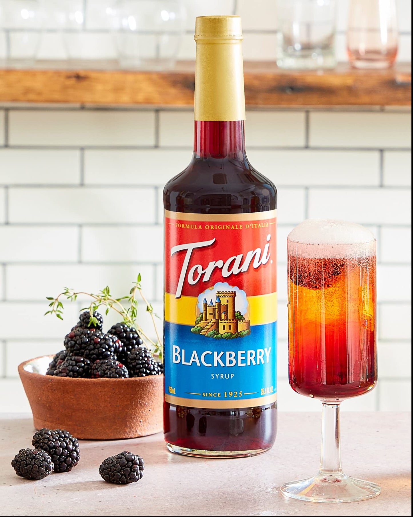 Torani Blackberry Syrup, 750 Ml