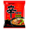 Nongshim Gourmet Spicy Shin Instant Ramen Noodle, 16 Pack, Savory & Rich, Premium Microwaveable Ramen Soup Mix